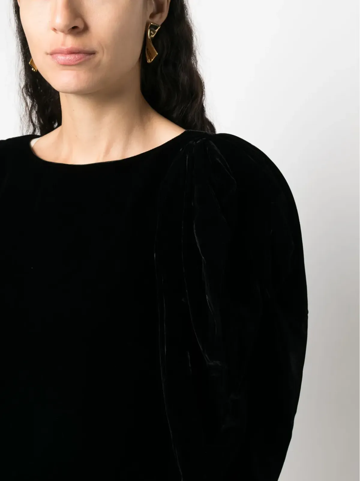 Nina Ricci ベルベットミニドレス - 画像5