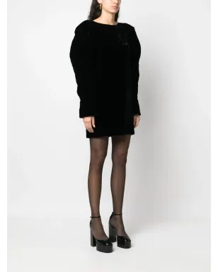 Nina Ricci ベルベットミニドレス - サムネイル3