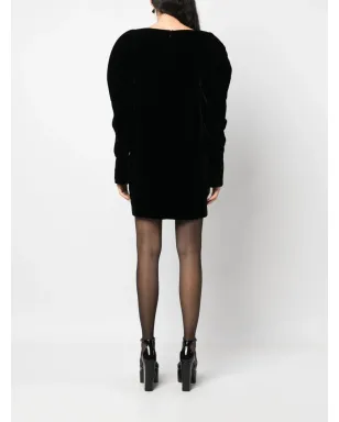 Nina Ricci ベルベットミニドレス - サムネイル4