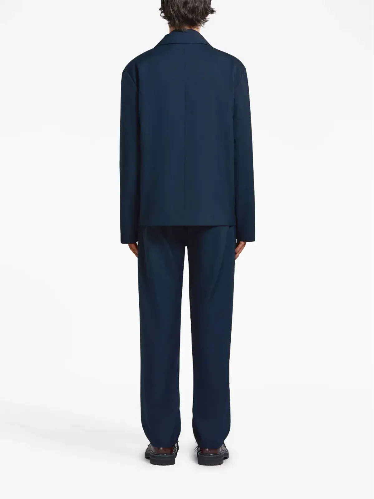 Marni コントラストステッチ ウールブレザー - 画像4