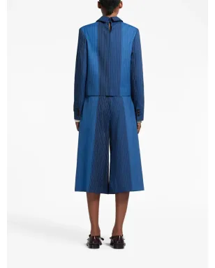 Marni ピンストライプ柄 バージンウール ブレザー - サムネイル4