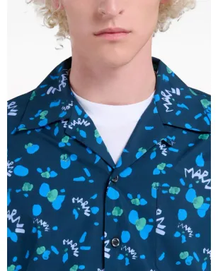 Marni グラフィックプリント コットンシャツ - サムネイル5