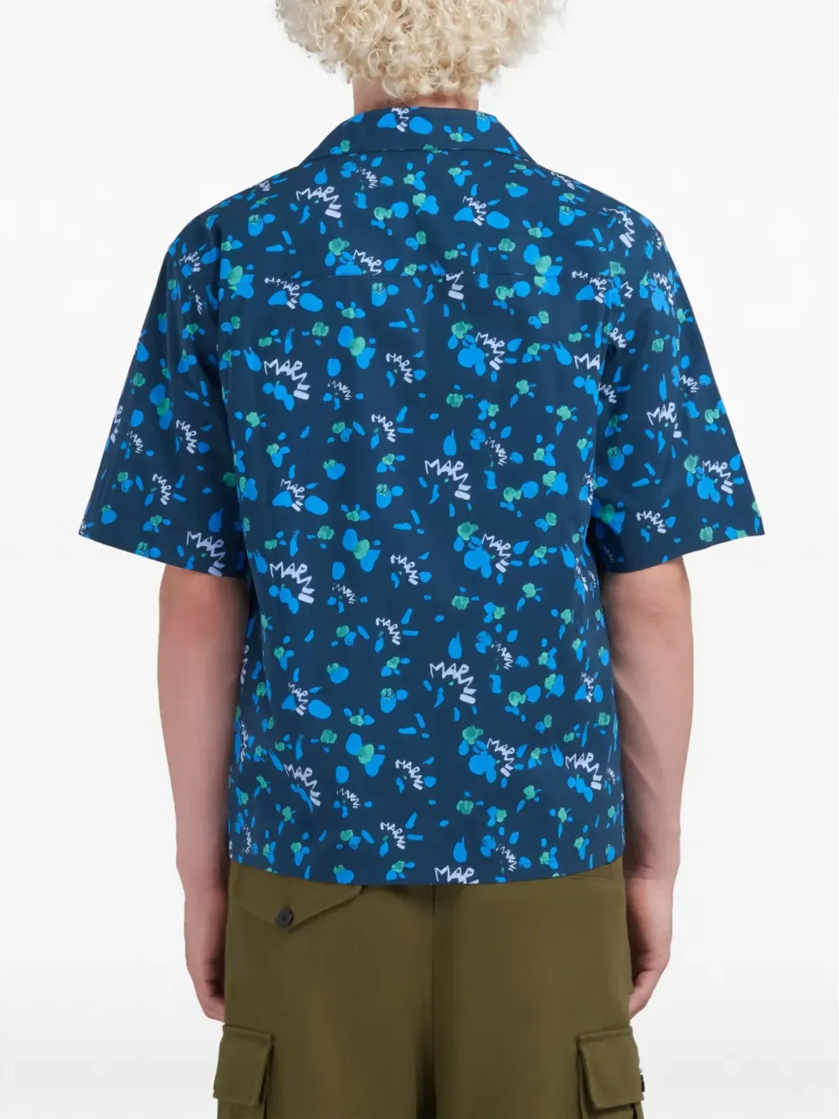 Marni グラフィックプリント コットンシャツ - 画像4