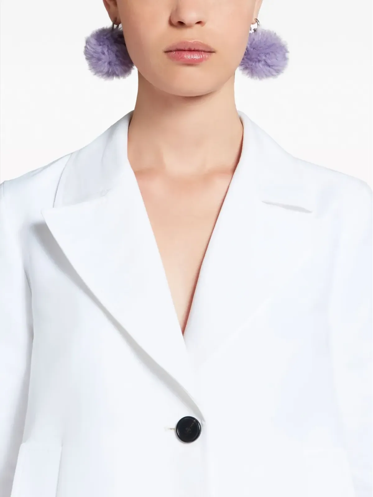 Marni シングルブレスト コットンブレザー - 画像5