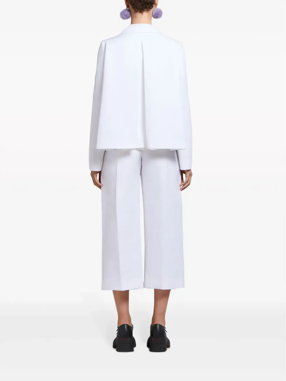Marni シングルブレスト コットンブレザー - 画像4