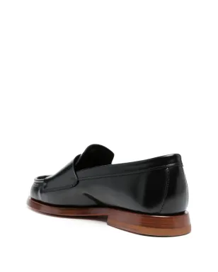 Santoni ダブルバックル レザー ローファー - サムネイル3