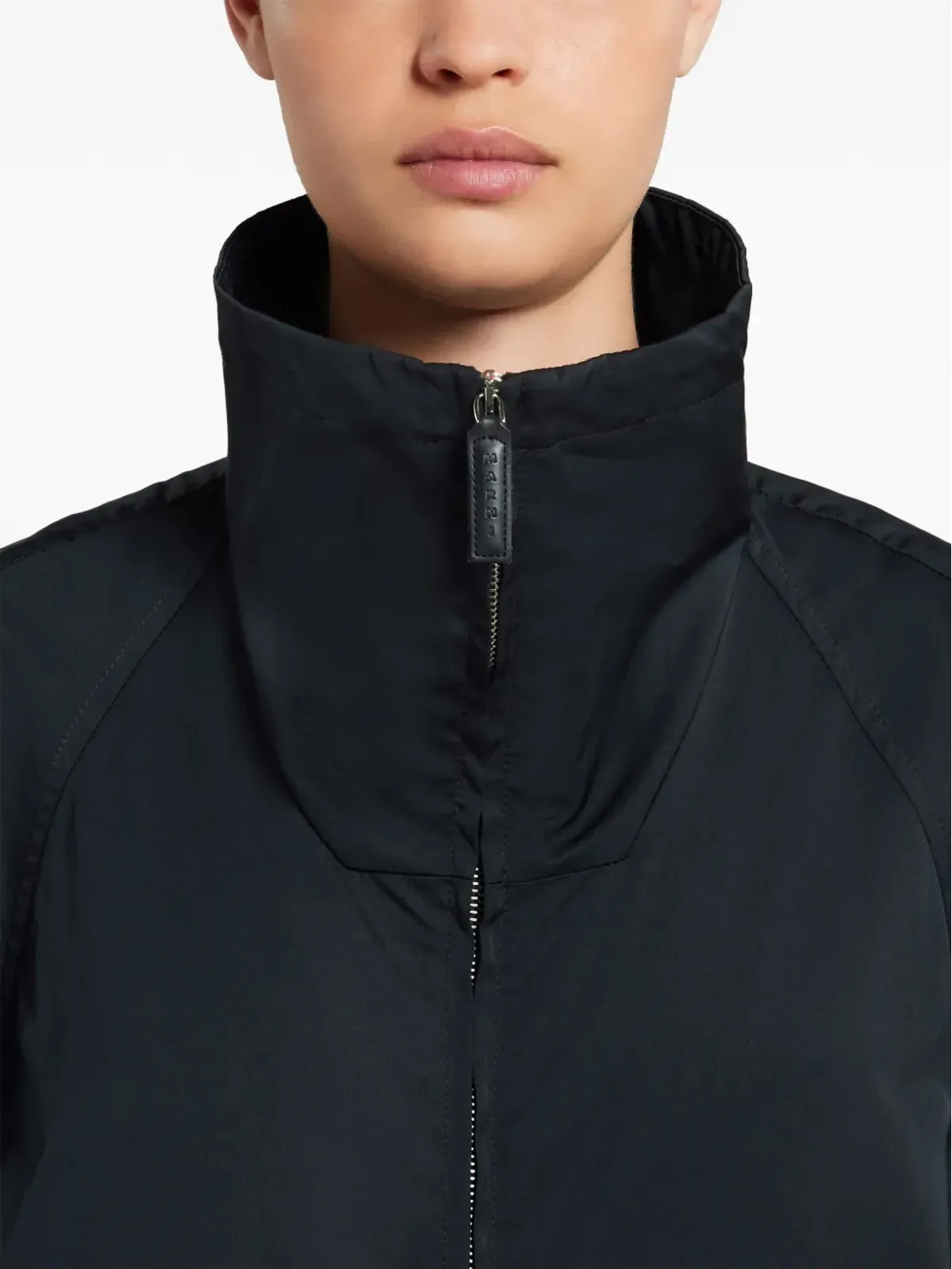 Marni ラグランスリーブジップアップコート - 画像5