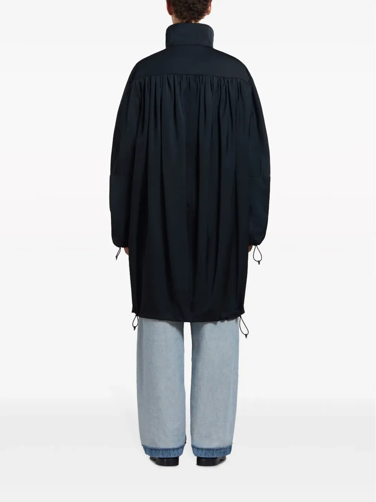 Marni ラグランスリーブジップアップコート - 画像4