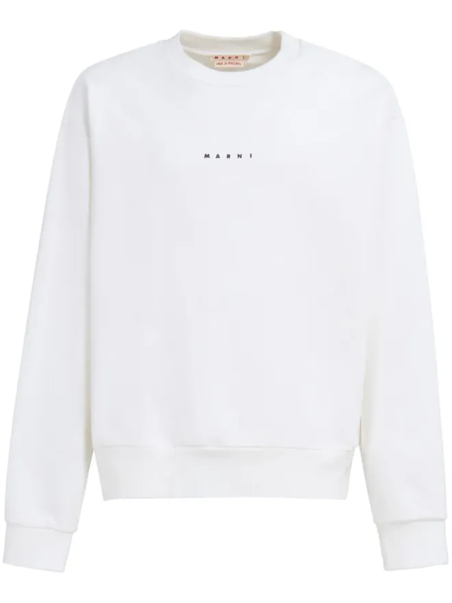 Marni Marni ロゴプリント コットン スウェットシャツの商品画像