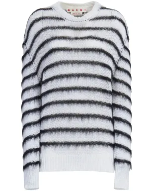Marni ストライプ入りオープンニット ジャンパー - サムネイル1