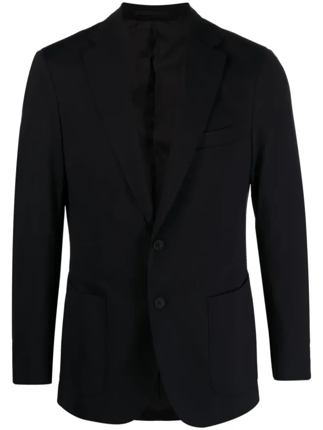 Boggi Milano Boggi Milano ピークドラペル・シングルブレストブレザーの商品画像
