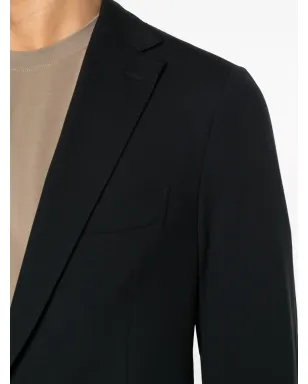Boggi Milano ピークドラペル・シングルブレストブレザー - サムネイル5