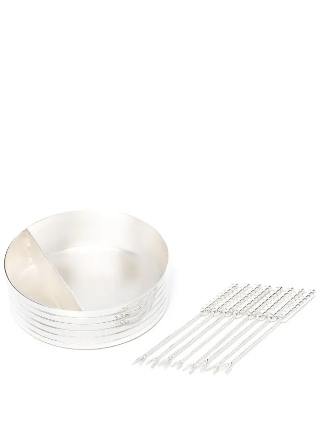 Ralph Lauren Home Ralph Lauren Home Montgomery オリーブトレイセット - シルバーの商品画像