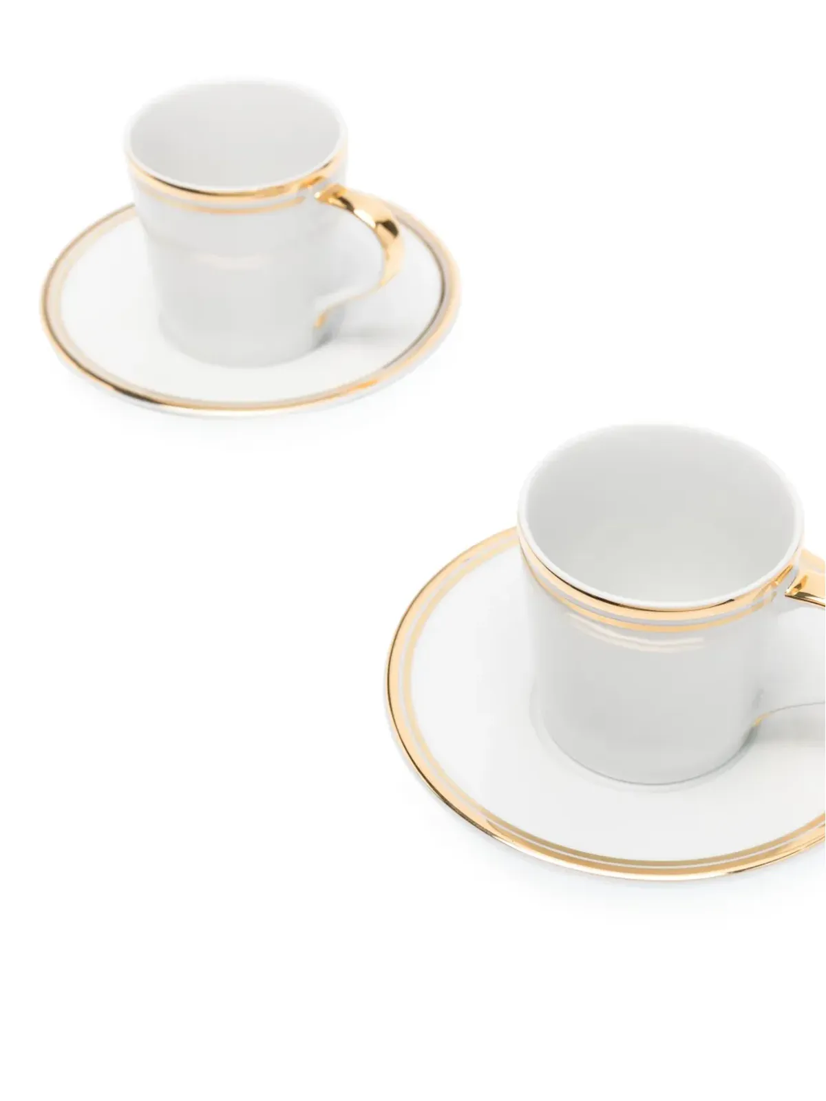 Ralph Lauren Home Wilshire porcelain espresso set (set of two) - White - 画像4