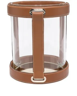 Ralph Lauren Home ライリー グラス 小型ハリケーン ブラウン - サムネイル1