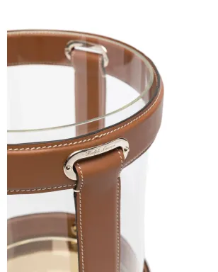 Ralph Lauren Home ライリー グラス 小型ハリケーン ブラウン - サムネイル2