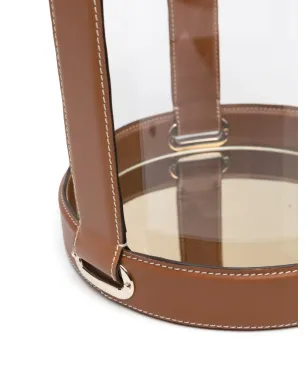 Ralph Lauren Home ライリー グラス 小型ハリケーン ブラウン - サムネイル3