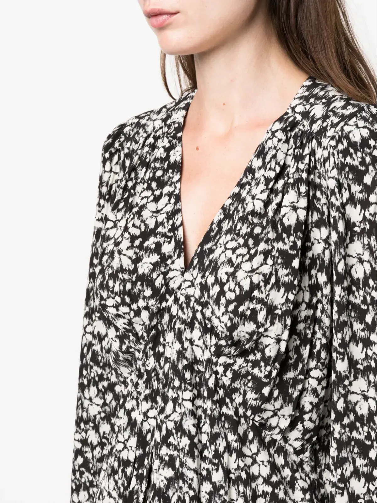 MARANT ÉTOILE エディ 花柄プリント ブラウス - 画像5