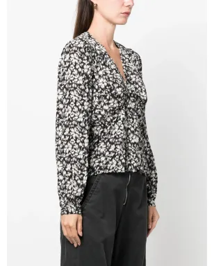 MARANT ÉTOILE エディ 花柄プリント ブラウス - サムネイル3