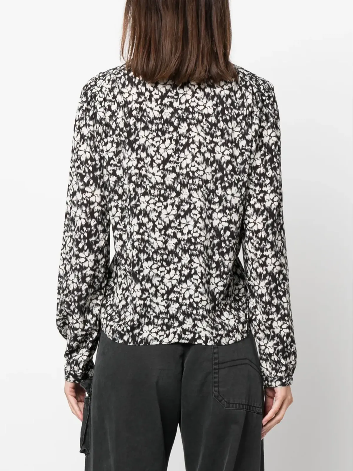 MARANT ÉTOILE エディ 花柄プリント ブラウス - 画像4