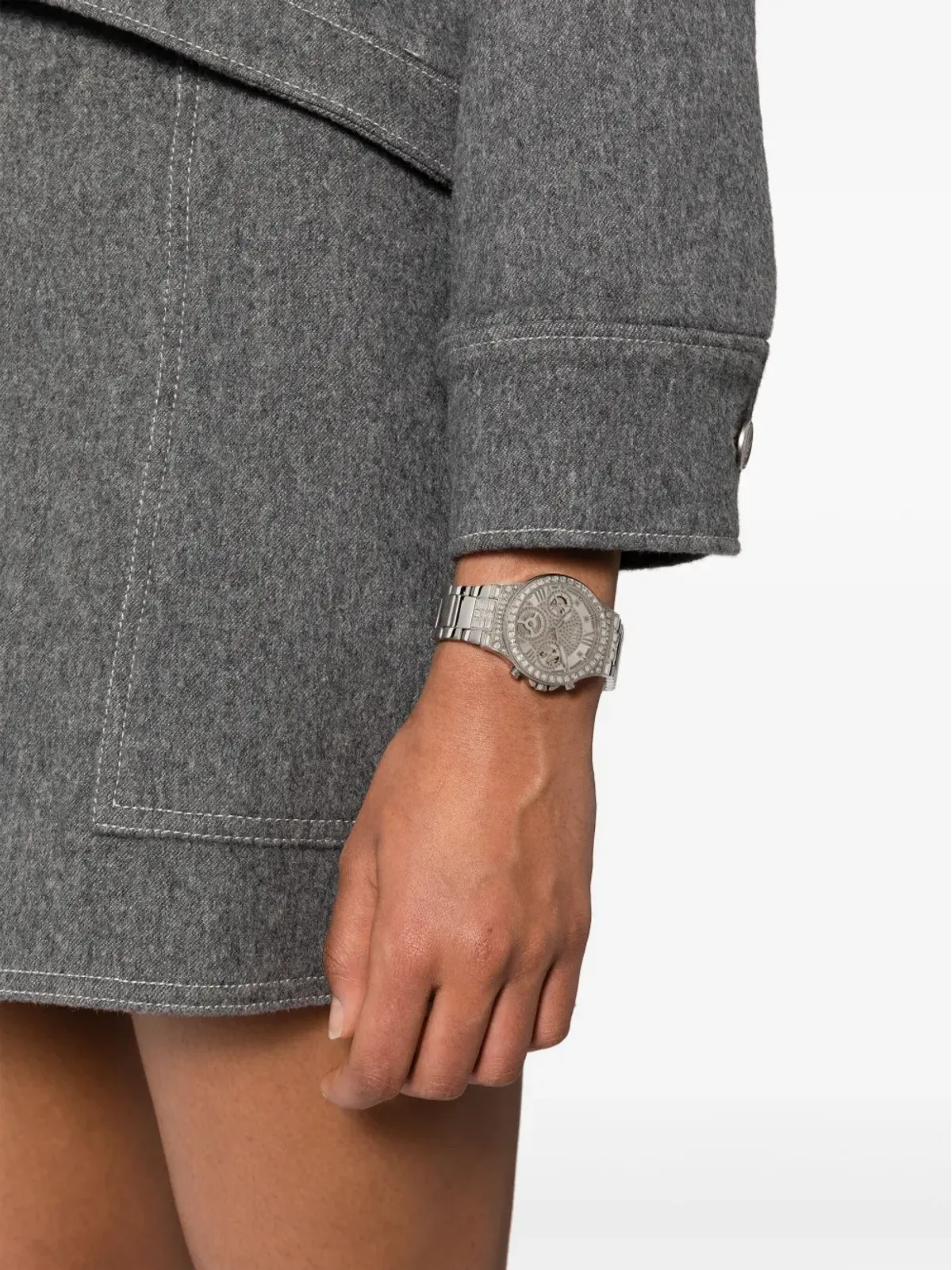GUESS USA Moonlight quartz - Silver - 画像2