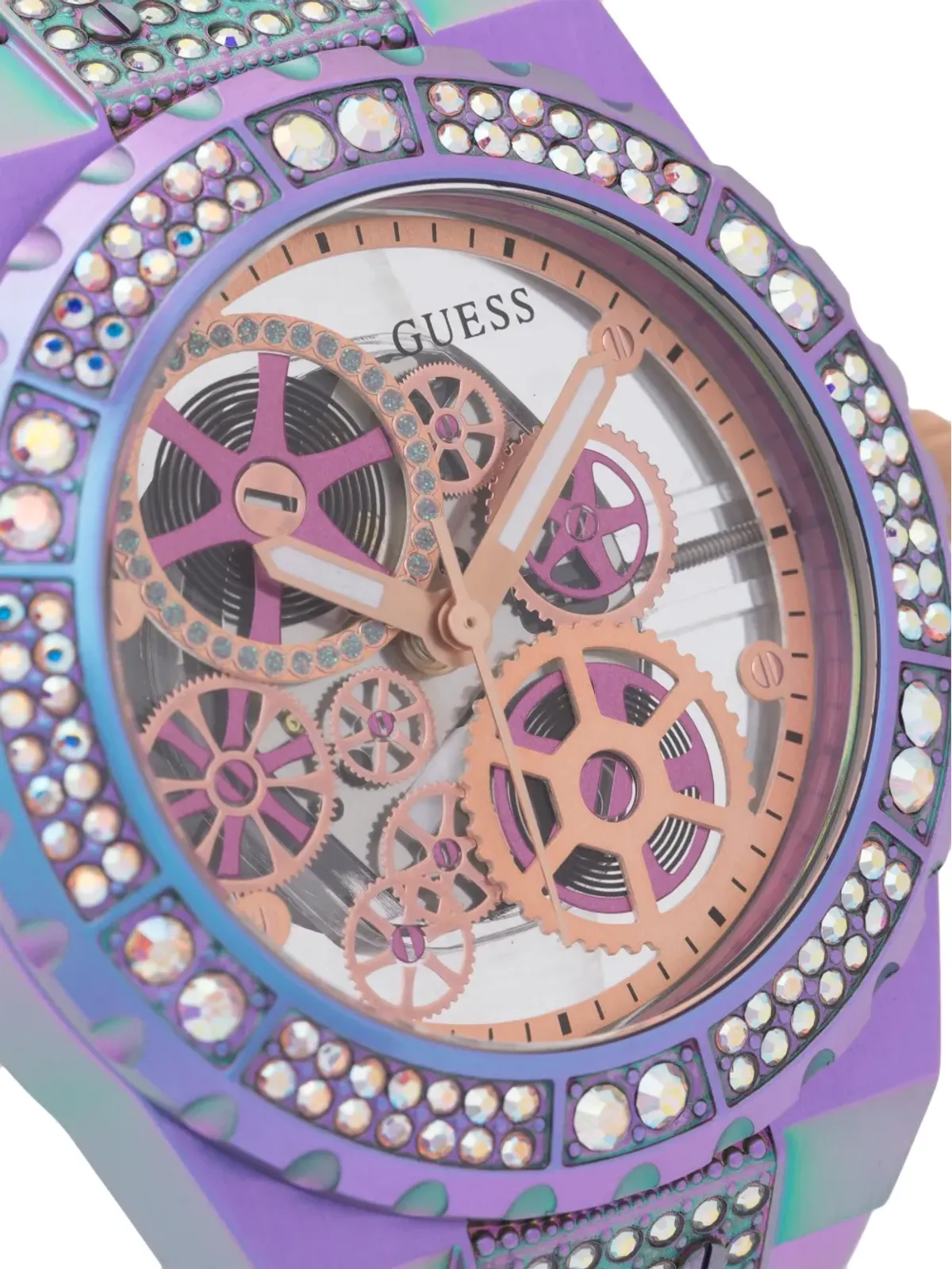 GUESS USA リヴァー クォーツ ゴールド - 画像3