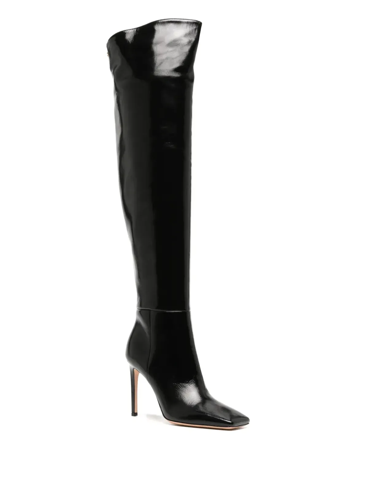 Gianvito Rossi Christina Cuissard レザー ブーツ - ブラック - 画像2