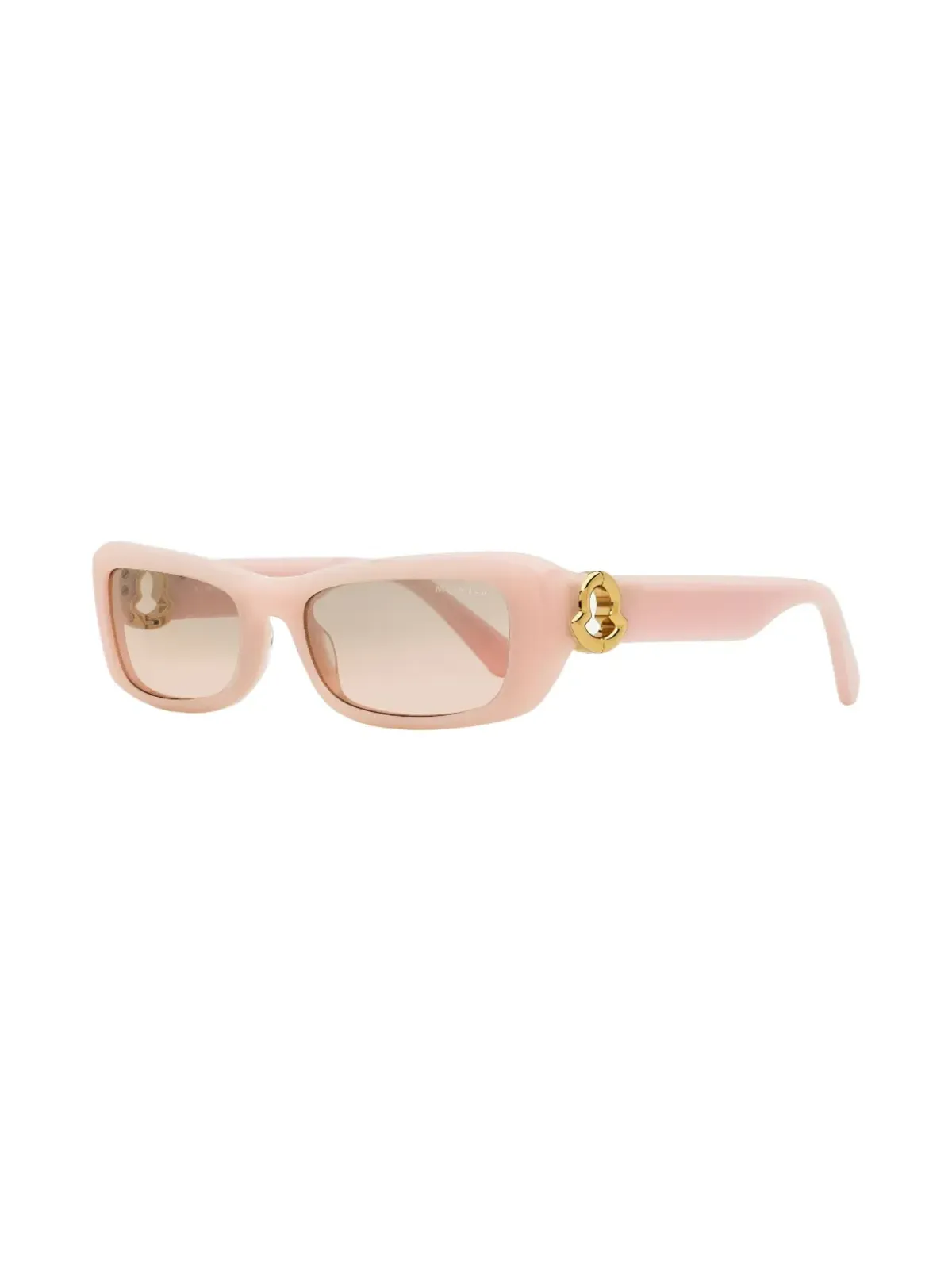 Moncler Eyewear ミニュイ スクエアフレーム サングラス - ピンク - 画像2
