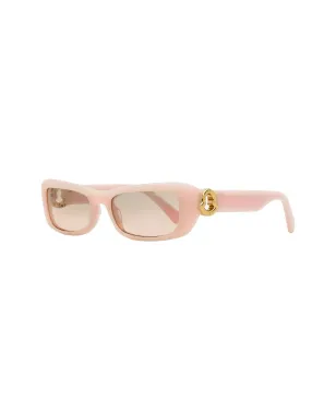 Moncler Eyewear ミニュイ スクエアフレーム サングラス - ピンク - サムネイル2