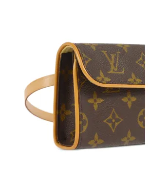 Louis Vuitton Pre-Owned 2002 Pochette Florentine belt bag - Brown - サムネイル3