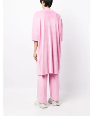 TEAM WANG design スパークルベルベット シャツドレス - ピンク - サムネイル5