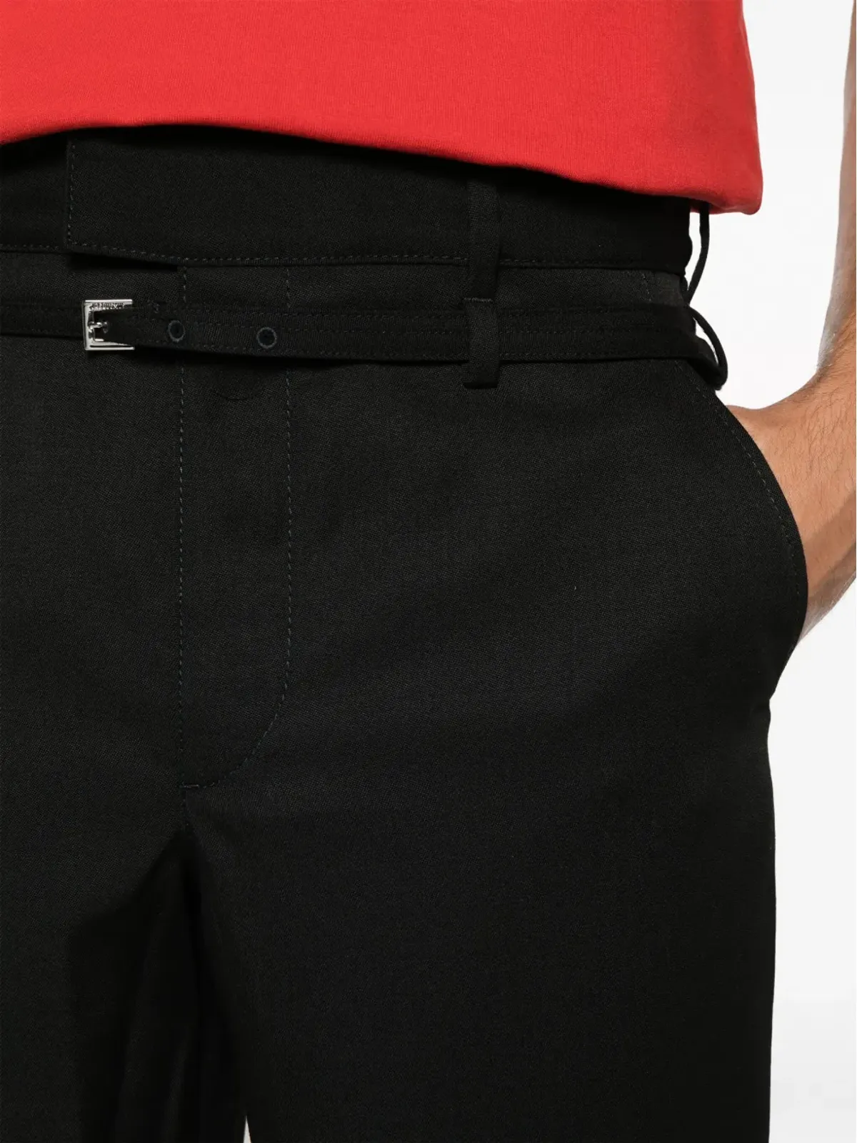 Jacquemus Le Pantalon Disgreghi straight trousers - Black - 画像5