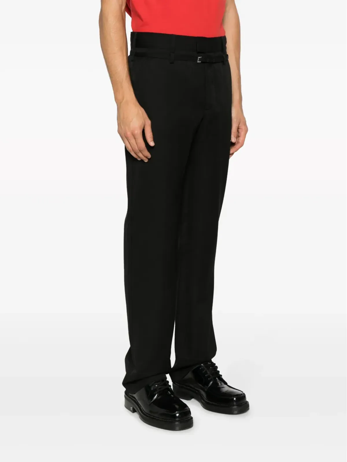 Jacquemus Le Pantalon Disgreghi straight trousers - Black - 画像3