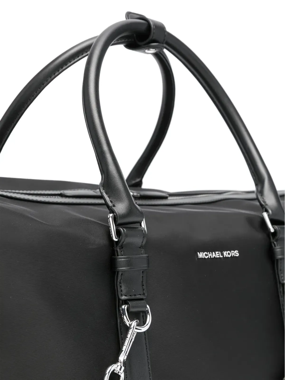 Michael Kors Brooklyn ジップ付き ダッフルバッグ - Black - 画像3