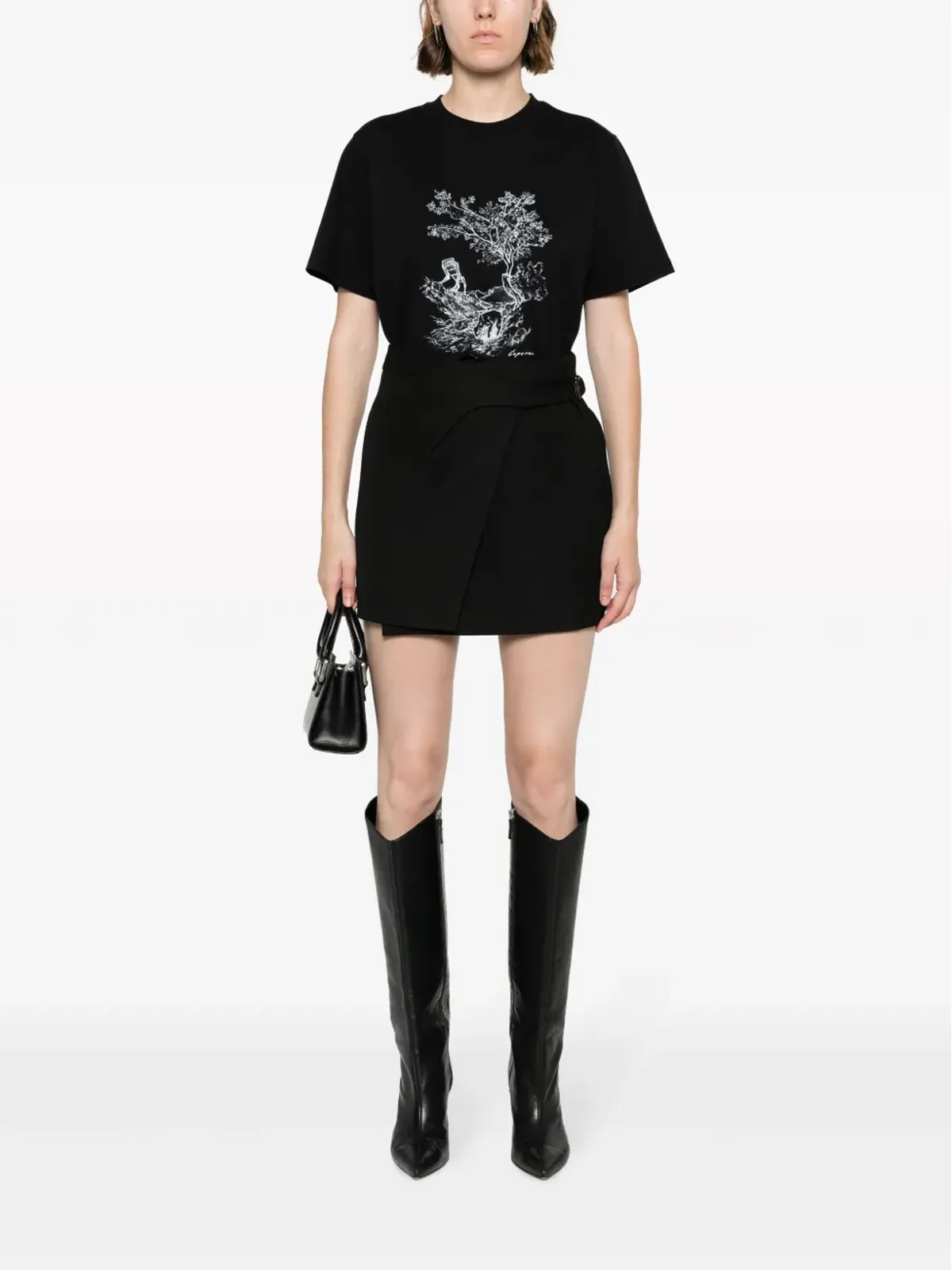 Coperni イラストプリント コットンTシャツ - 画像2