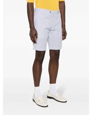 Lardini ストライプコットンチノショーツ - サムネイル3