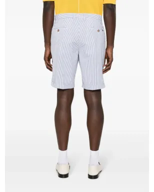 Lardini ストライプコットンチノショーツ - サムネイル4