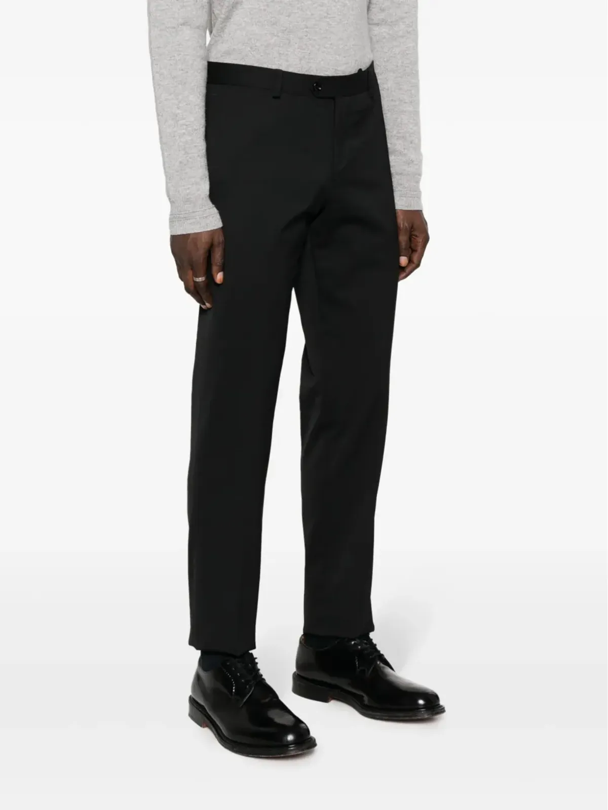 Lardini スリムフィット テーラードパンツ - 画像3