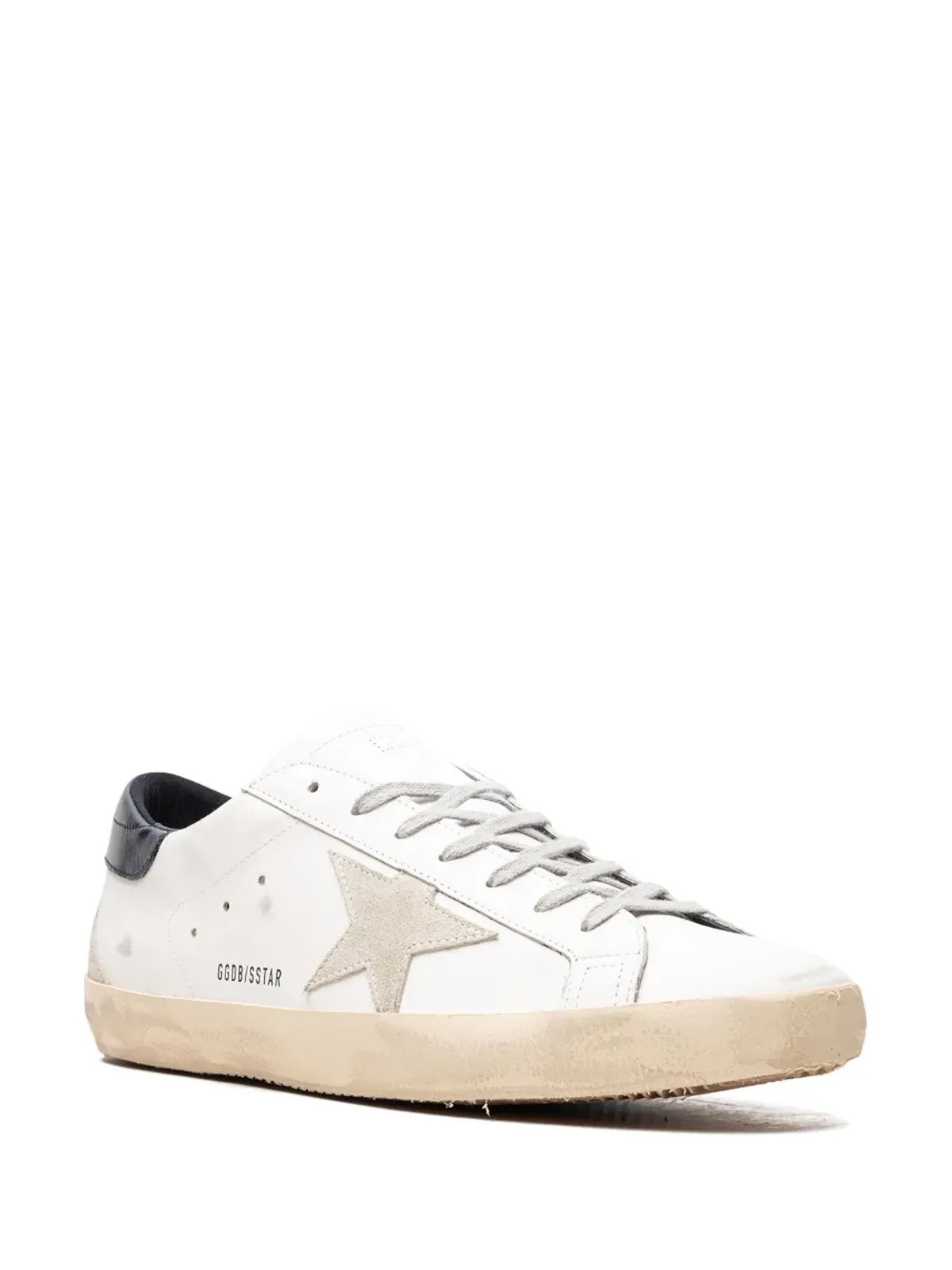 Golden Goose スーパースタークラシック ホワイト/ブラック スニーカー - 画像2