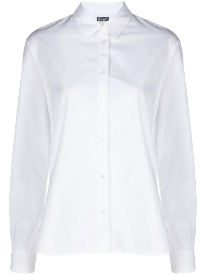 Kristensen Du Nord Kristensen Du Nord ストレッチコットンポプリンシャツの商品画像