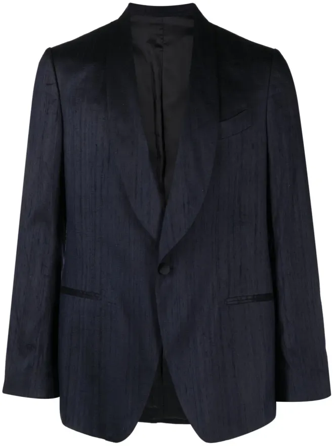 Lardini Lardini シングルブレスト シルク ブレザーの商品画像