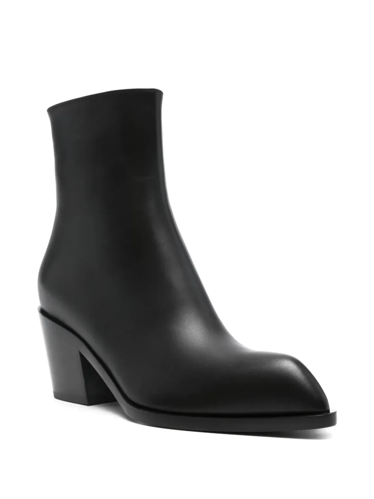 Gianvito Rossi Wednesday レザー アンクルブーツ - ブラック - 画像2