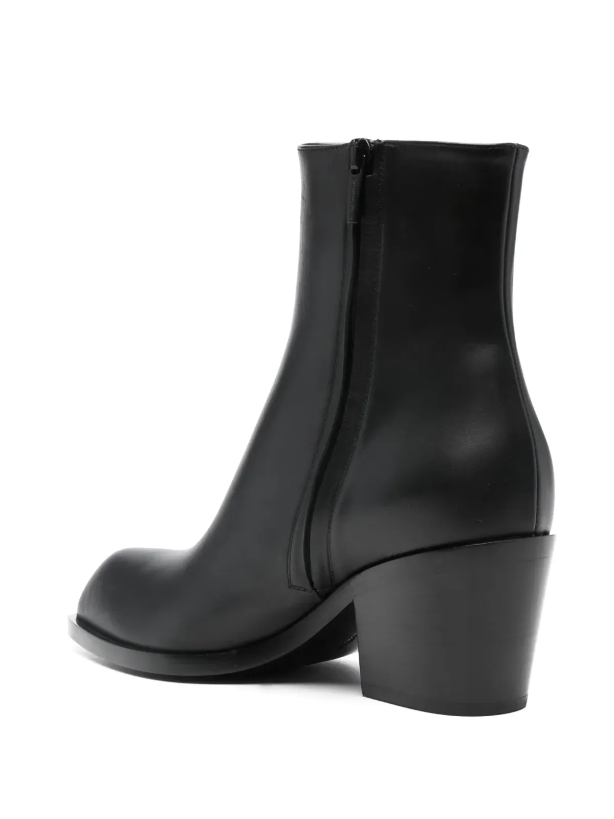 Gianvito Rossi Wednesday レザー アンクルブーツ - ブラック - 画像3