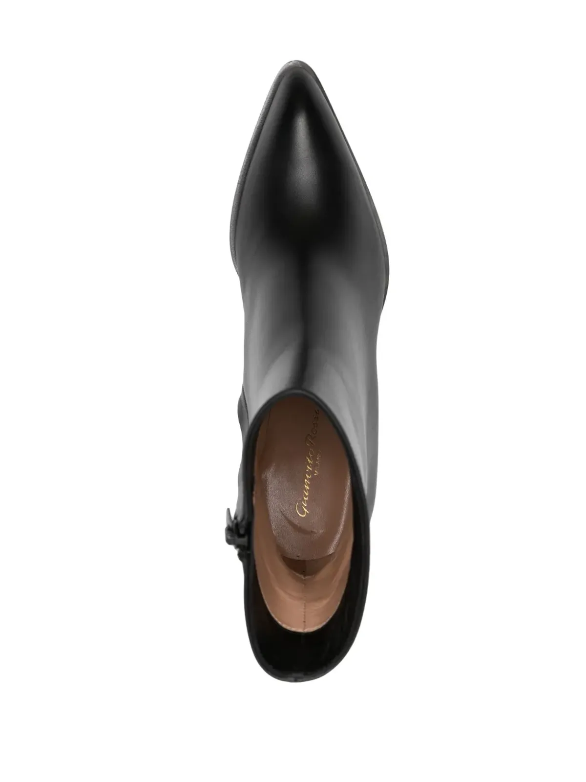 Gianvito Rossi Wednesday レザー アンクルブーツ - ブラック - 画像4