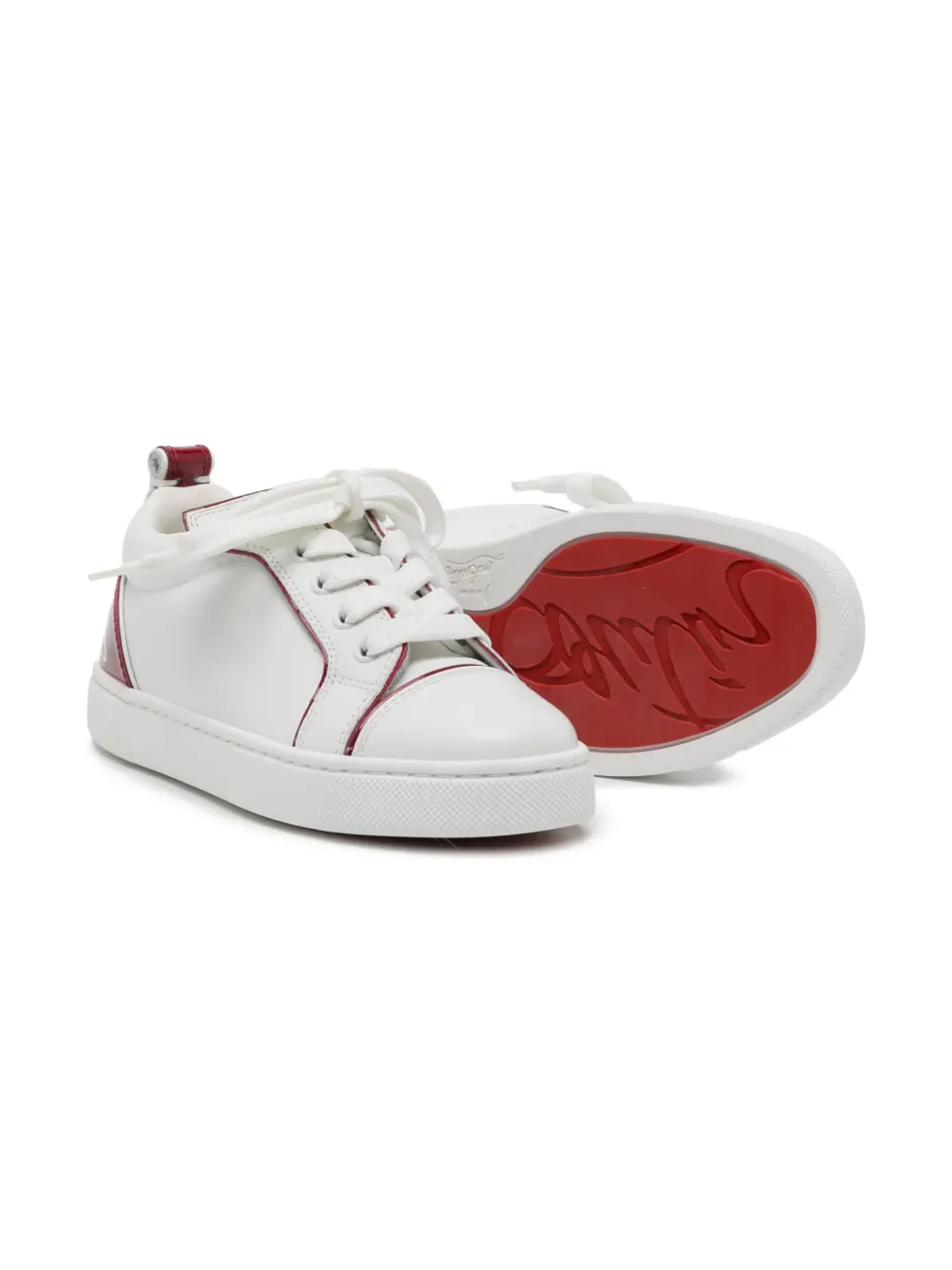 Christian Louboutin Kids Funnyto レザー スニーカー - 画像2