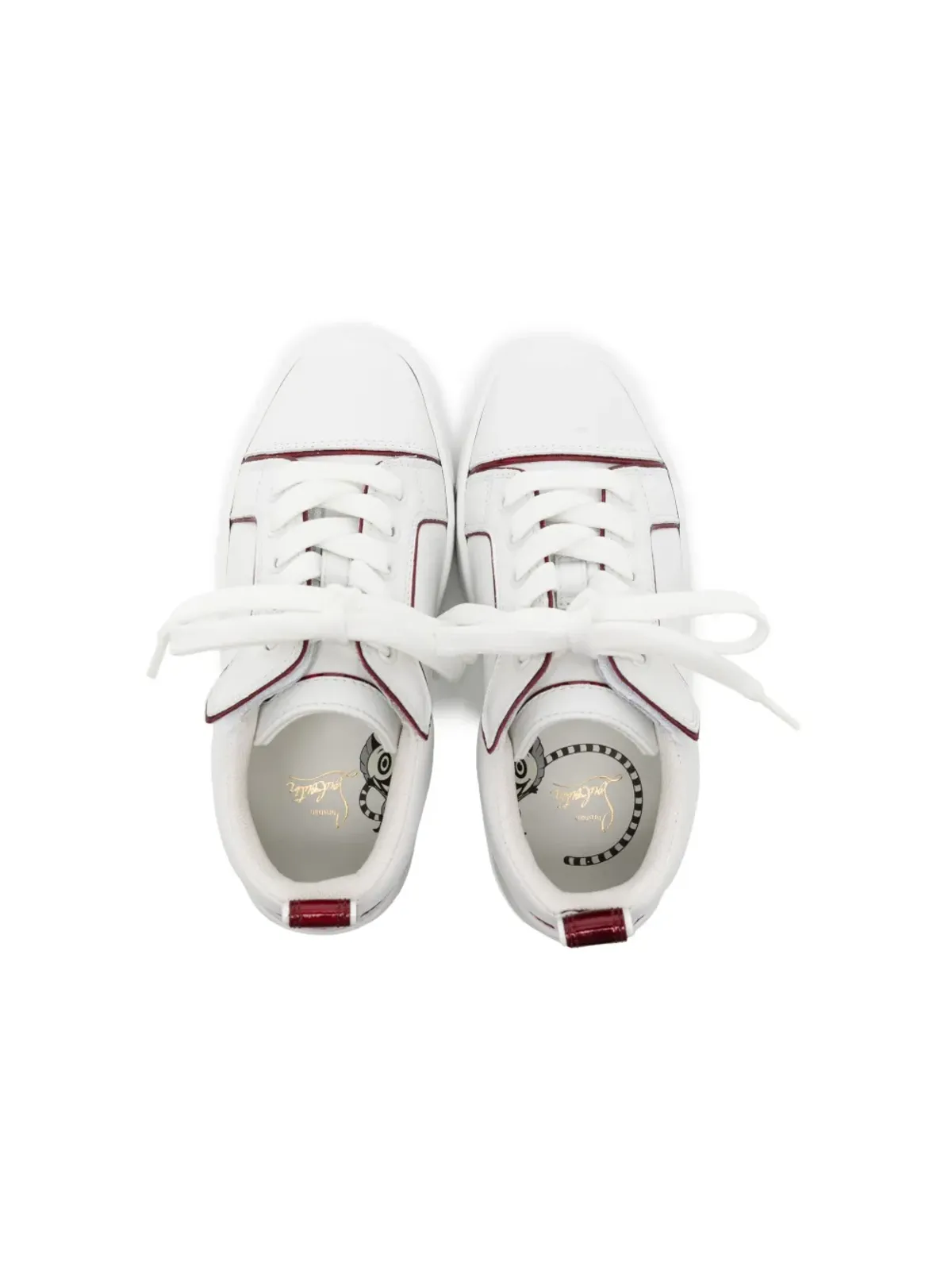 Christian Louboutin Kids Funnyto レザー スニーカー - 画像3