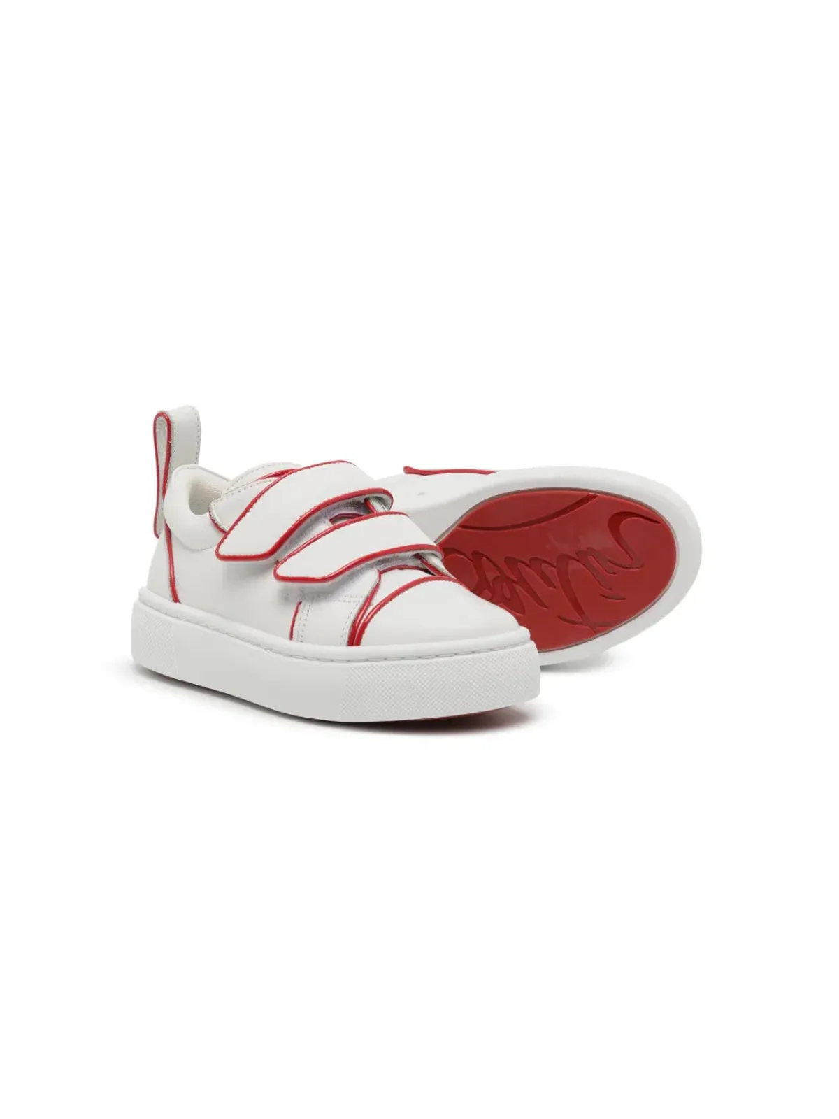 Christian Louboutin Kids Toyototoy レザー スニーカー - 画像2