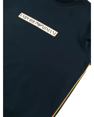Emporio Armani ロゴプリント コットン スウェットシャツ - サムネイル3