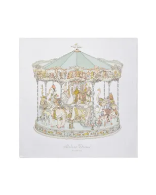 Atelier Choux Carouselプリント コットンブランケット - サムネイル1