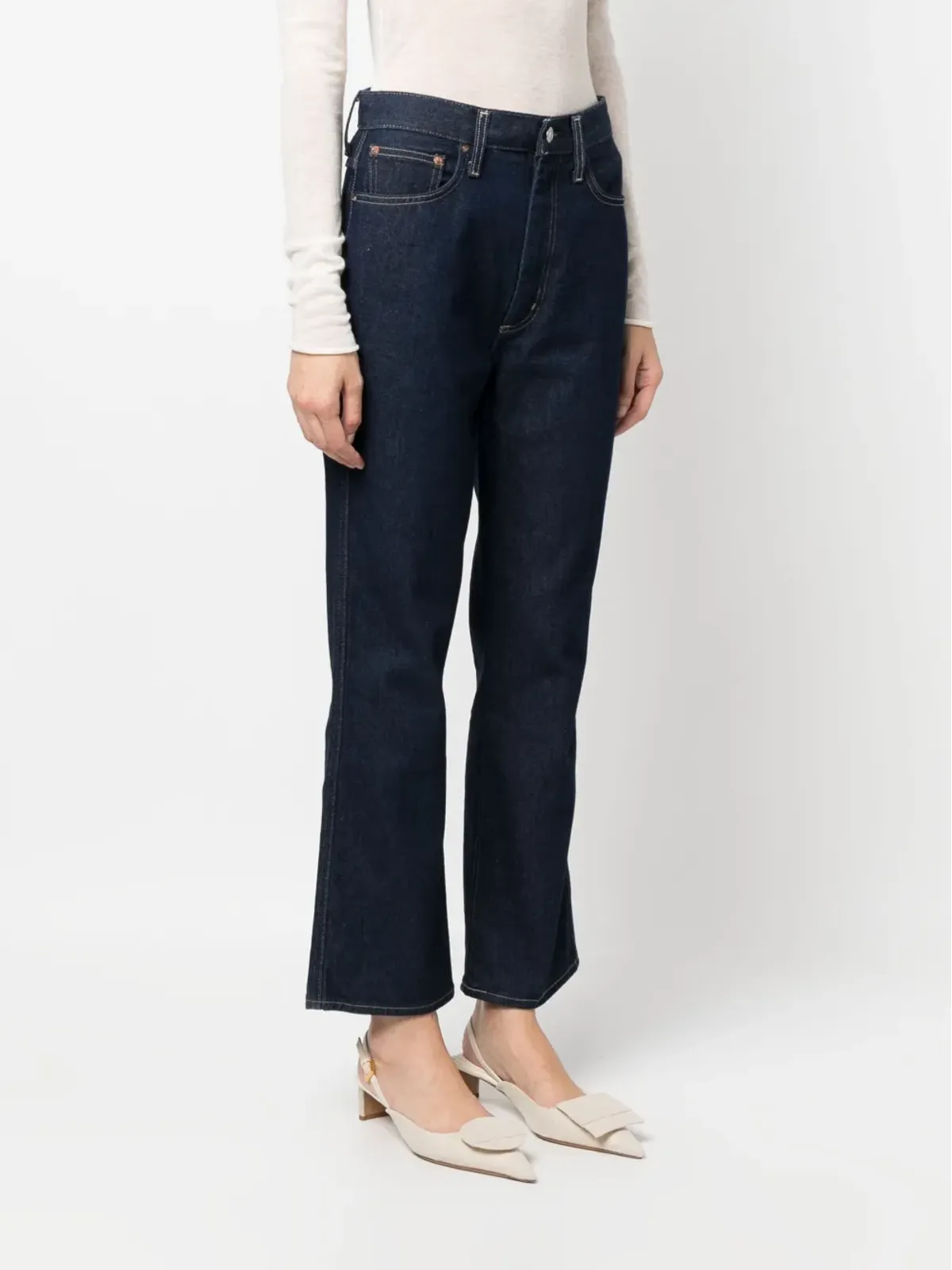 AGOLDE Whisper mid-rise flared jeans - 画像3